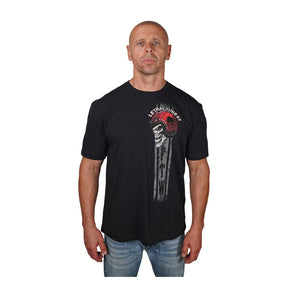 Lethal Threat Forever Two Wheels T Shirt Black T-Shirt Lethal Threat
