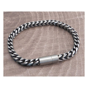 Amigaz Franco Magnetic Steel Chain Bracelet Biker Jewelry Amigaz