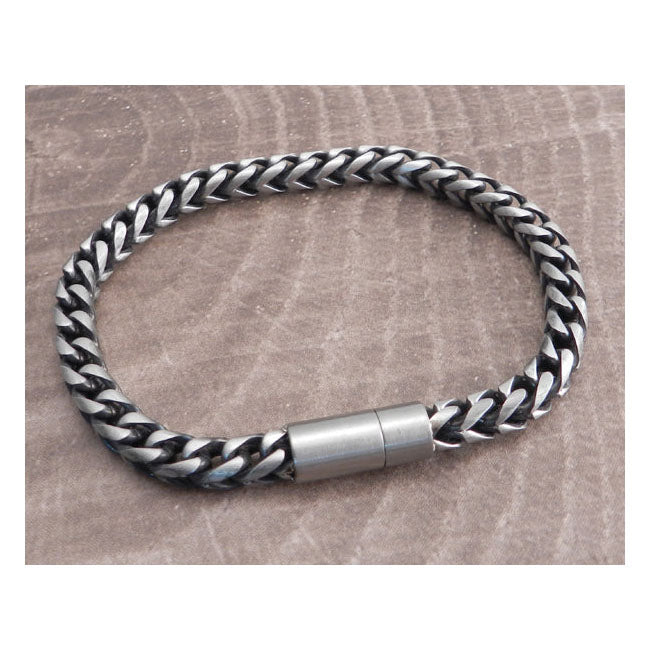 Amigaz Franco Magnetic Steel Chain Bracelet Biker Jewelry Amigaz