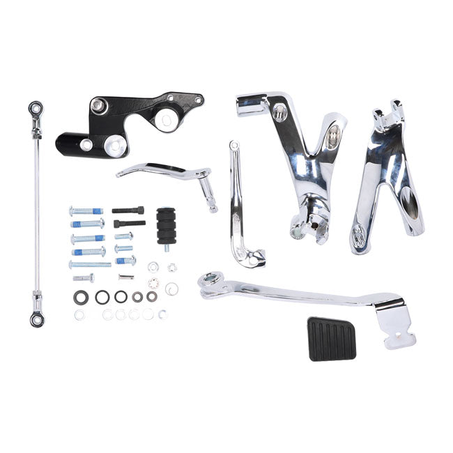 M8 Softail Forward Control Kit. Chrome Forward Controls Mcs
