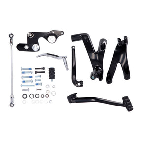 M8 Softail Forward Control Kit. Black Forward Controls Mcs