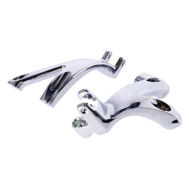 M8 Softail Floorboard To Foot Peg Conversion Bracket Set Forward Controls Mcs