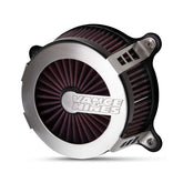 Vance & Hines V02 Cage Fighter Air Cleaner, Brushed - 17-23 Touring & 17-2023 Trike & 18-23 Softail Air Cleaner Vance & Hines