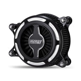 Vance & Hines VO2 Blade Air Cleaner, Black Contrast - 17-23 Touring & 17-23 Trike & 18-23 Softail Air Cleaner Vance & Hines