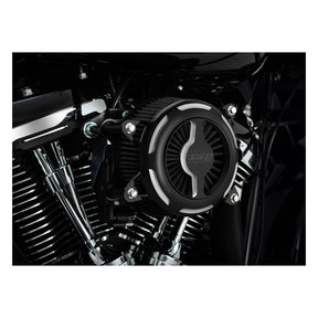 Vance & Hines VO2 Blade Air Cleaner, Black Contrast - 17-23 Touring & 17-23 Trike & 18-23 Softail Air Cleaner Vance & Hines