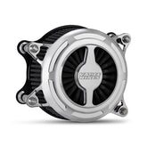 Vance & Hines VO2 Blade Air Cleaner, Chrome - 17-23 Touring & 17-23 Trike & 18-23 Softail Air Cleaner Vance & Hines