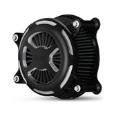 Vance & Hines V02 X Air Cleaner, Black Contrast - 17-23 Touring & 17-23 Trike & 18-23 Softail Air Cleaner Vance & Hines