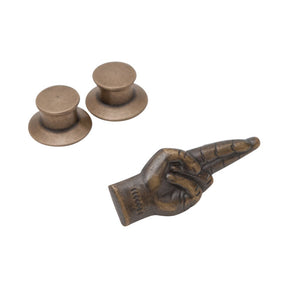 Loser Machine Lmc Good Luck Pin Anitque Brass Loser Machine Company