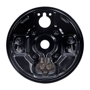 Rear Hydraulic Brake Backing Plate, Black
