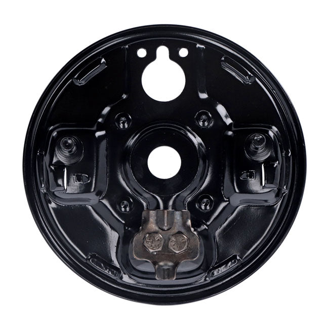 Rear Hydraulic Brake Backing Plate, Black