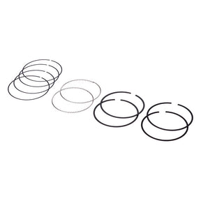 Hastings, 107" M8 chrome piston ring set. STD Piston Rings Hastings