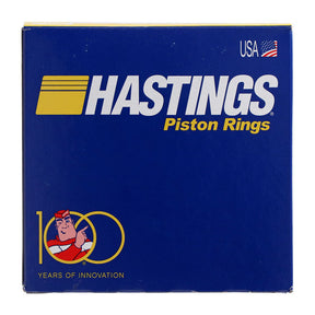 Hastings, 114" M8 chrome piston ring set. STD Piston Rings Hastings