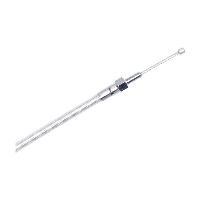 Mcs, Clutch Cable 56" (142cm). Chrome Cables Clutch Mcs