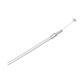 Mcs, Throttle Cable 30" (76cm). Chrome Cables Throttle Pull Mcs