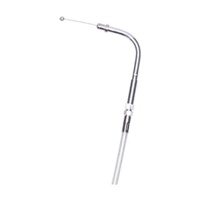 Mcs, Throttle Cable 30" (76cm). Chrome Cables Throttle Pull Mcs