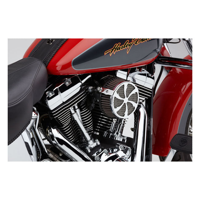 Cobra, naked air cleaner kit. Swept, chrome Air Cleaner Cobra