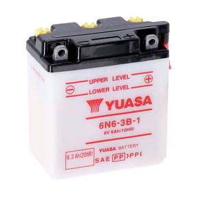 Yuasa, Conventional 6V battery Batteries Yuasa