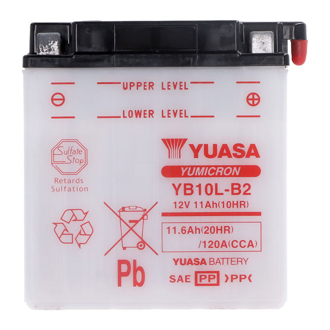 Yuasa, Yumicron battery YB10L-B2 Batteries Yuasa