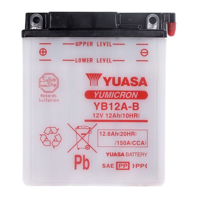 Yuasa, Yumicron battery YB12A-B Batteries Yuasa