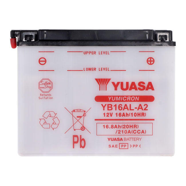 Yuasa, Yumicron battery YB16AL-A2 Batteries Yuasa