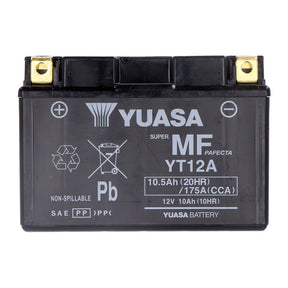 Yuasa, High performance AGM battery, YT12A-WC Batteries Yuasa