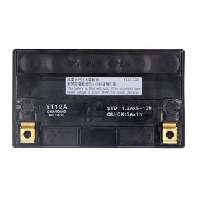 Yuasa, High performance AGM battery, YT12A-WC Batteries Yuasa