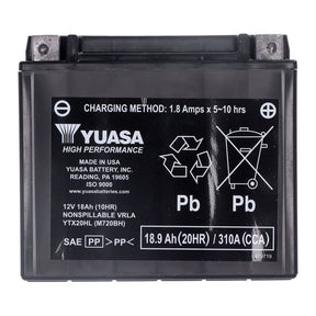 Yuasa, High performance AGM battery, YTX20HL-WC Batteries Yuasa