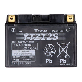 Yuasa, High performance AGM battery, YTZ12S Batteries Yuasa