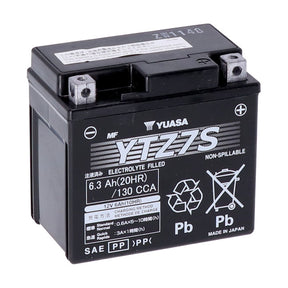 Yuasa, High performance AGM battery, YTZ7S Batteries Yuasa