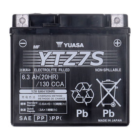Yuasa, High performance AGM battery, YTZ7S Batteries Yuasa