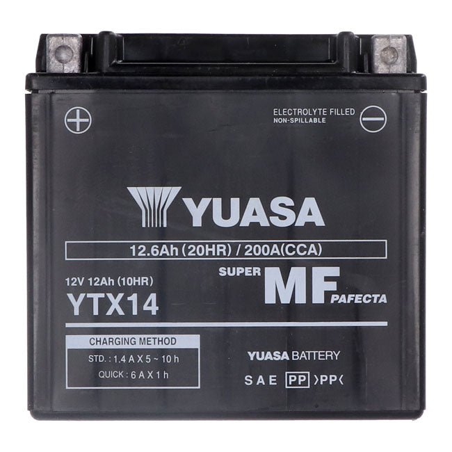 Yuasa, AGM battery, YTX14-WC Batteries Yuasa