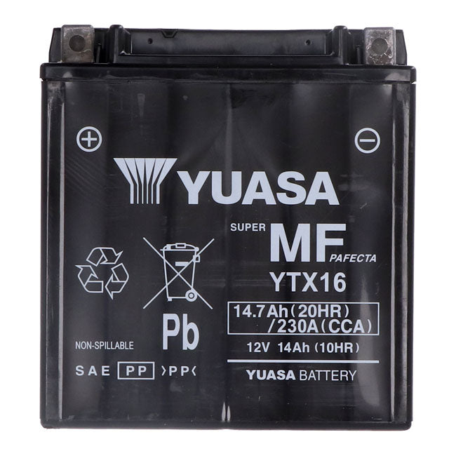 Yuasa, AGM battery, YTX16-WC Batteries Yuasa
