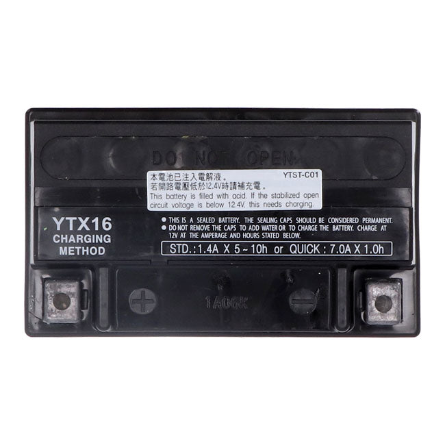 Yuasa, AGM battery, YTX16-WC Batteries Yuasa