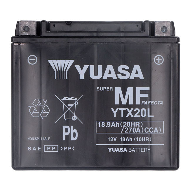 Yuasa, AGM battery, YTX20L-WC Batteries Yuasa
