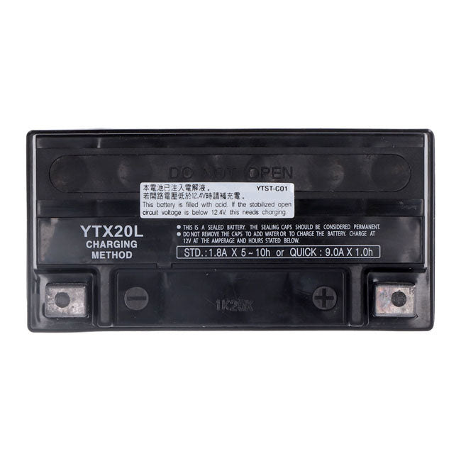 Yuasa, AGM battery, YTX20L-WC Batteries Yuasa