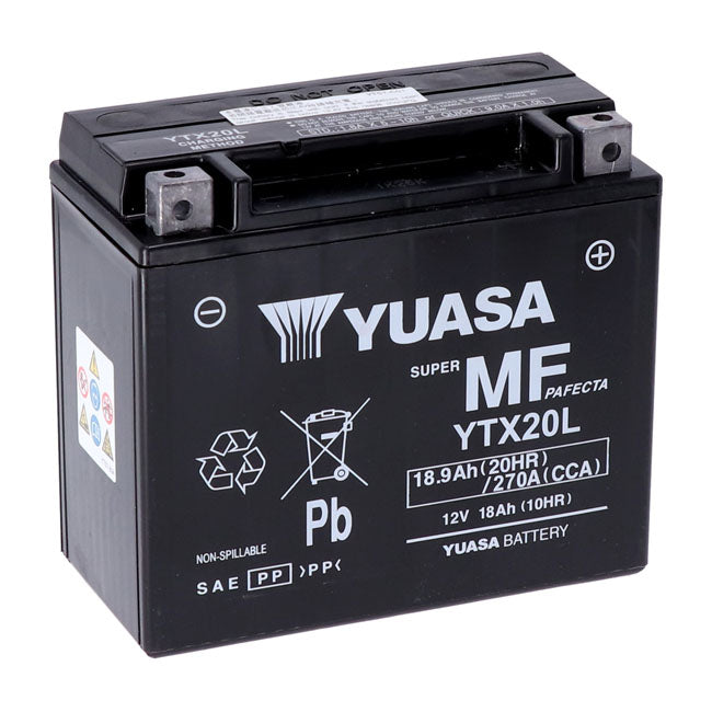 Yuasa, AGM battery, YTX20L-WC Batteries Yuasa