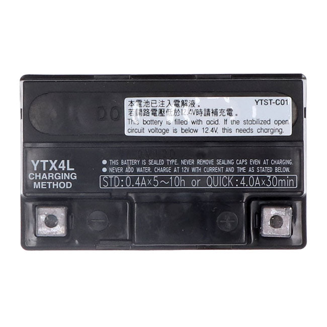 Yuasa, AGM battery, YTX4L-WC Batteries Yuasa
