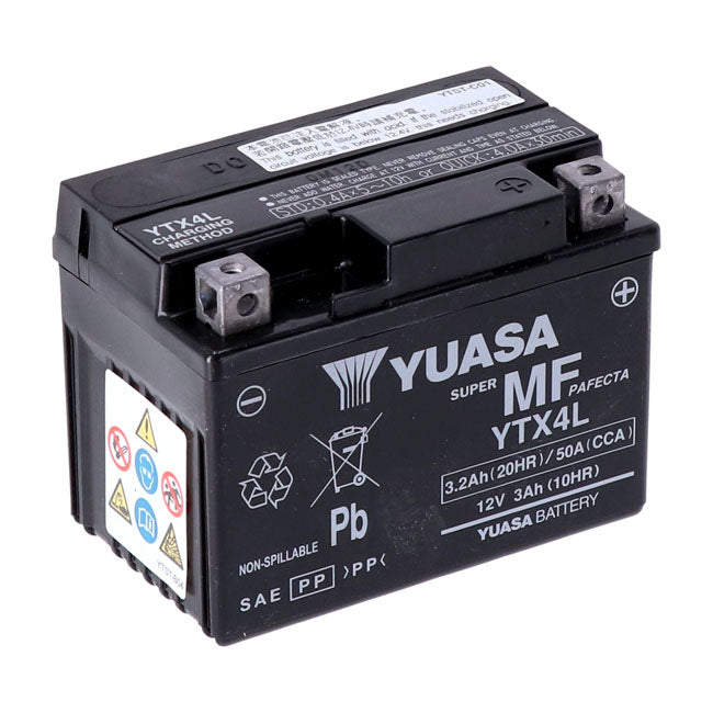 Yuasa, AGM battery, YTX4L-WC Batteries Yuasa