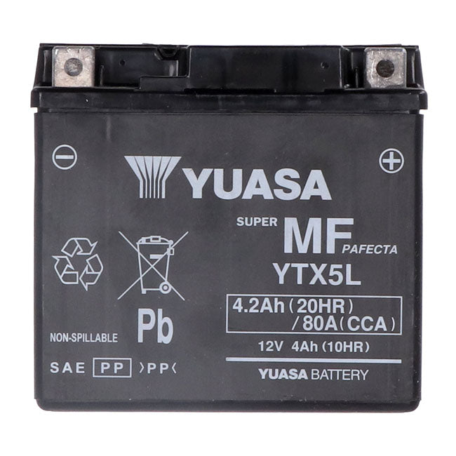 Yuasa, AGM battery, YTX5L-WC Batteries Yuasa