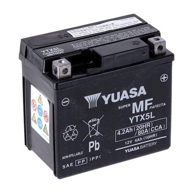 Yuasa, AGM battery, YTX5L-WC Batteries Yuasa