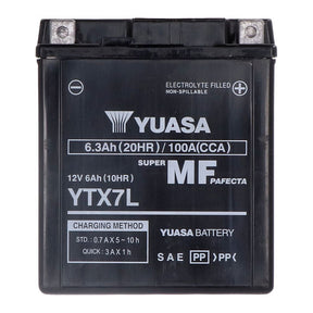 Yuasa, AGM battery, YTX7L-WC Batteries Yuasa