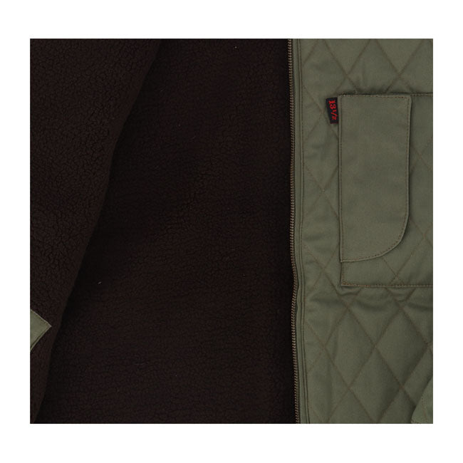 13 1/2 Long Haul Jacket, Army Green Jacket 13 And A Half Company