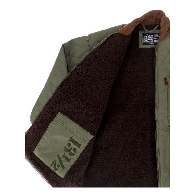 13 1/2 Long Haul Jacket, Army Green Jacket 13 And A Half Company