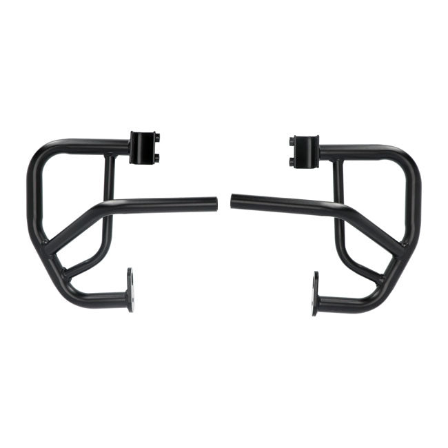 Highway Hawk, 38mm ''Fat Bar'' Engine Guard. Black Engine Guards Highway Hawk