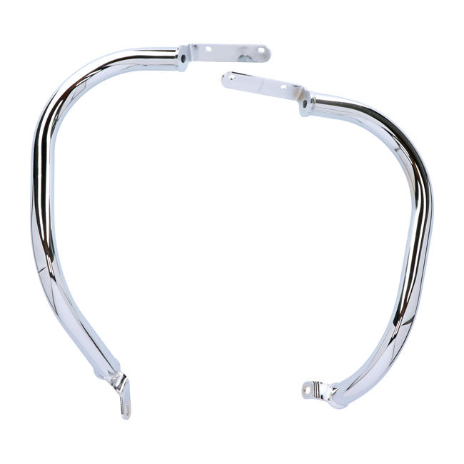 Highway Hawk, 38mm ''Fat Bar'' Engine Guard. Chrome Engine Guards Highway Hawk