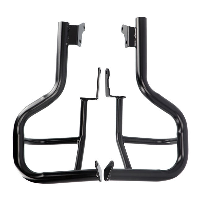 Highway Hawk, 38mm ''Fat Bar'' Engine Guard. Gloss Black Engine Guards Highway Hawk