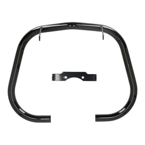 Highway Hawk, Engine Guard ''Fat Bar'' 38mm. Gloss Black Engine Guards Highway Hawk