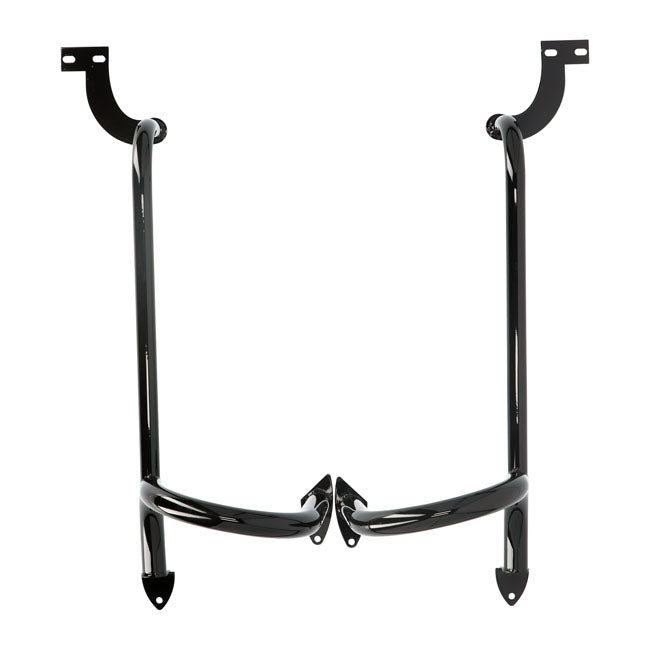 Highway Hawk, Engine Guard 32mm. Gloss Black Engine Guards Highway Hawk
