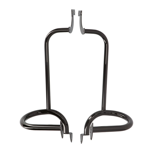 Highway Hawk, Engine Guard 32mm. Gloss Black Engine Guards Highway Hawk