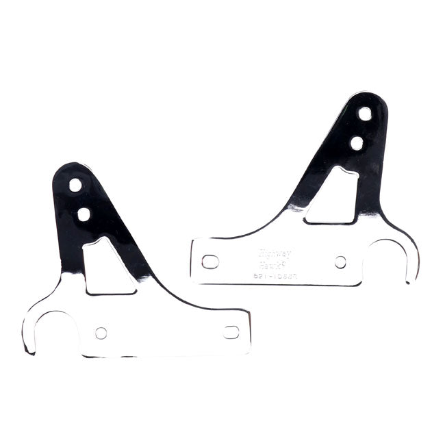 Highway Hawk, Brackets For Wide Sissybar. Chrome Sissy Bars Highway Hawk